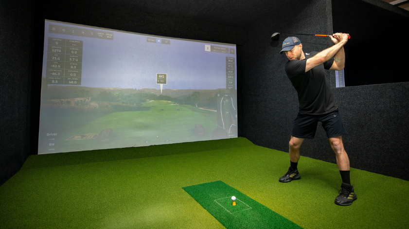 Mundell's golf simulator