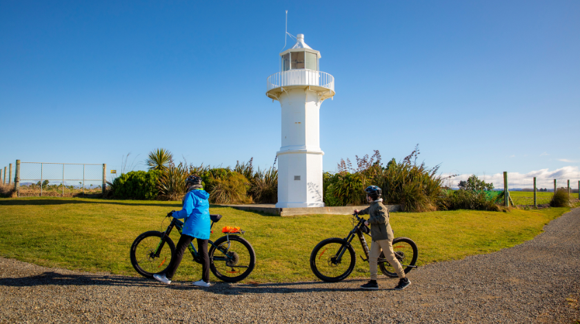 Jacks point biking lighthouse