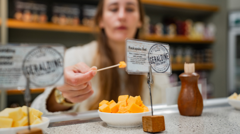 Cheese tasting