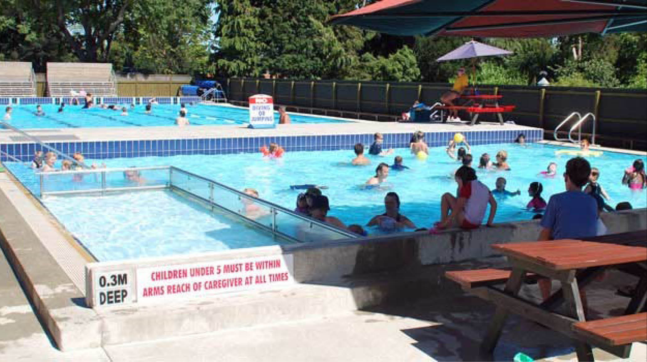 Geraldine outdoor heated pool